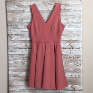 Pretty Plated Haute Monde Deep V-Neck Mini Dress